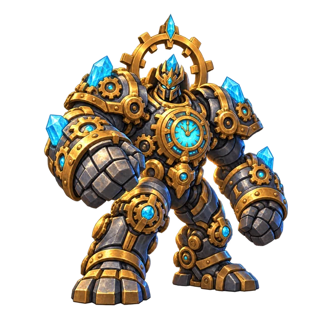 Illustration : Titan chrono-forge